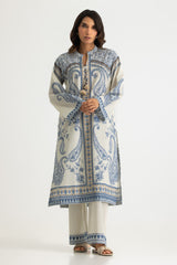 UAE- Cambric Printed Co-Ord Set