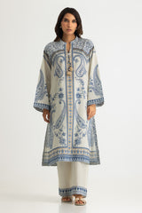 UAE- Cambric Printed Co-Ord Set