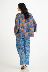 UAE- Cambric Printed Co-Ord Set