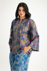UAE- Cambric Printed Co-Ord Set