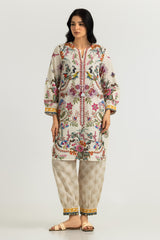 UAE-Cambric Printed Co-Ord Set