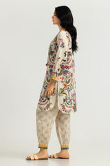 UAE-Cambric Printed Co-Ord Set