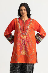 UAE- Cambric Printed Co-Ord Set