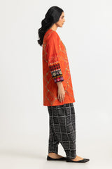 UAE- Cambric Printed Co-Ord Set