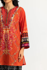 UAE- Cambric Printed Co-Ord Set