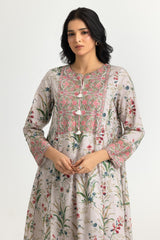 UAE- Cambric Printed Co-Ord Set