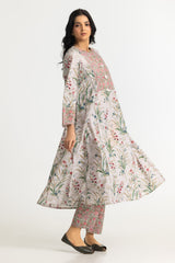 UAE- Cambric Printed Co-Ord Set