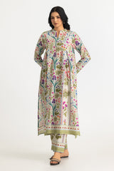UAE-Cambric Printed Co-Ord Set