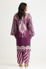 UAE- Cambric Printed Co-Ord Set