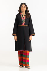 UAE-Cambric Printed Co-Ord Set With Embroidered IPST-77449