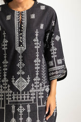 UAE- Cambric Printed Co-Ord Set With Embroidered