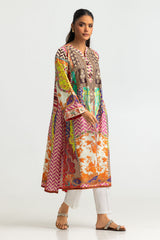 UAE- Cambric Printed Long Shirt