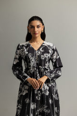 UAE- Cambric Printed Long Shirt
