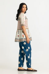 UAE- Cambric Printed Shirt And Trouser