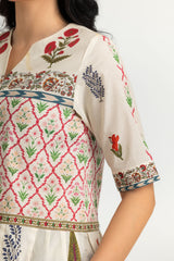 UAE- Cambric Printed Shirt And Trouser