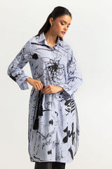 UAE- Cambric Printed Shirt