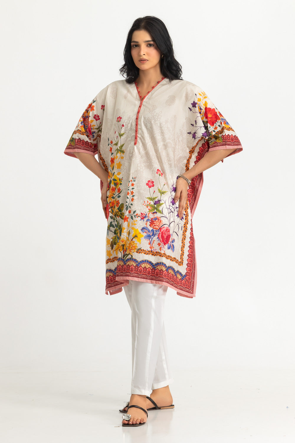 UAE-Cambric Printed Shirt