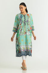 UAE-Cambric Printed Shirt