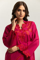 UAE-Cotton Bana Dora Embroidered Co-Ord Set