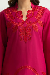UAE-Cotton Bana Dora Embroidered Co-Ord Set
