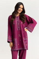 UAE- Cotton Bana Dora Embroidered Co-Ord Set