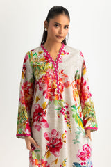 UAE-Cotton Bana Dora Printed Shirt