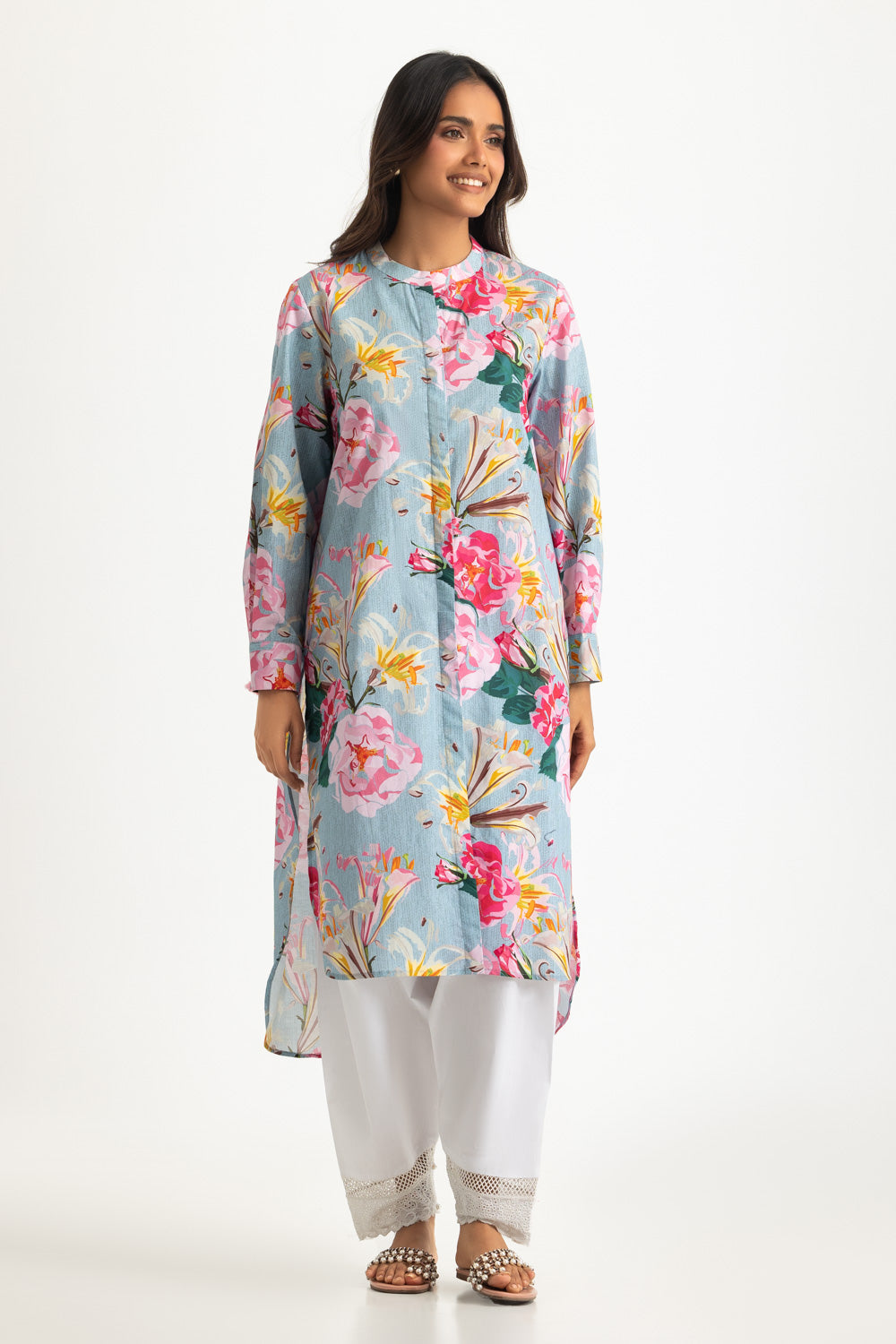 UAE-Cotton Bana Dora Printed Shirt