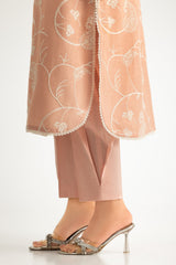 UAE-Cotton Embroidered Co-Ord Set