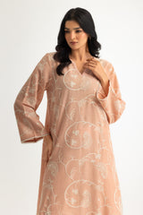 UAE-Cotton Embroidered Co-Ord Set