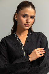 UAE-Cotton Embroidered Co-Ord Set