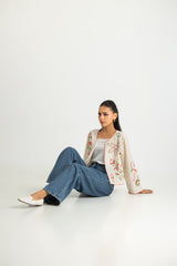 UAE-Cotton Embroidered Jacket