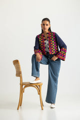 UAE-Cotton Embroidered Jacket
