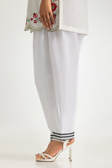 UAE-Cotton Embroidered Trouser