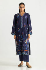 UAE-Cotton Viscose Embroidered Co-Ord Set