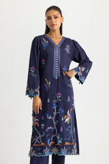 UAE-Cotton Viscose Embroidered Co-Ord Set