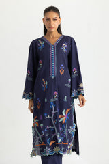 UAE-Cotton Viscose Embroidered Co-Ord Set