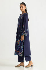 UAE-Cotton Viscose Embroidered Co-Ord Set