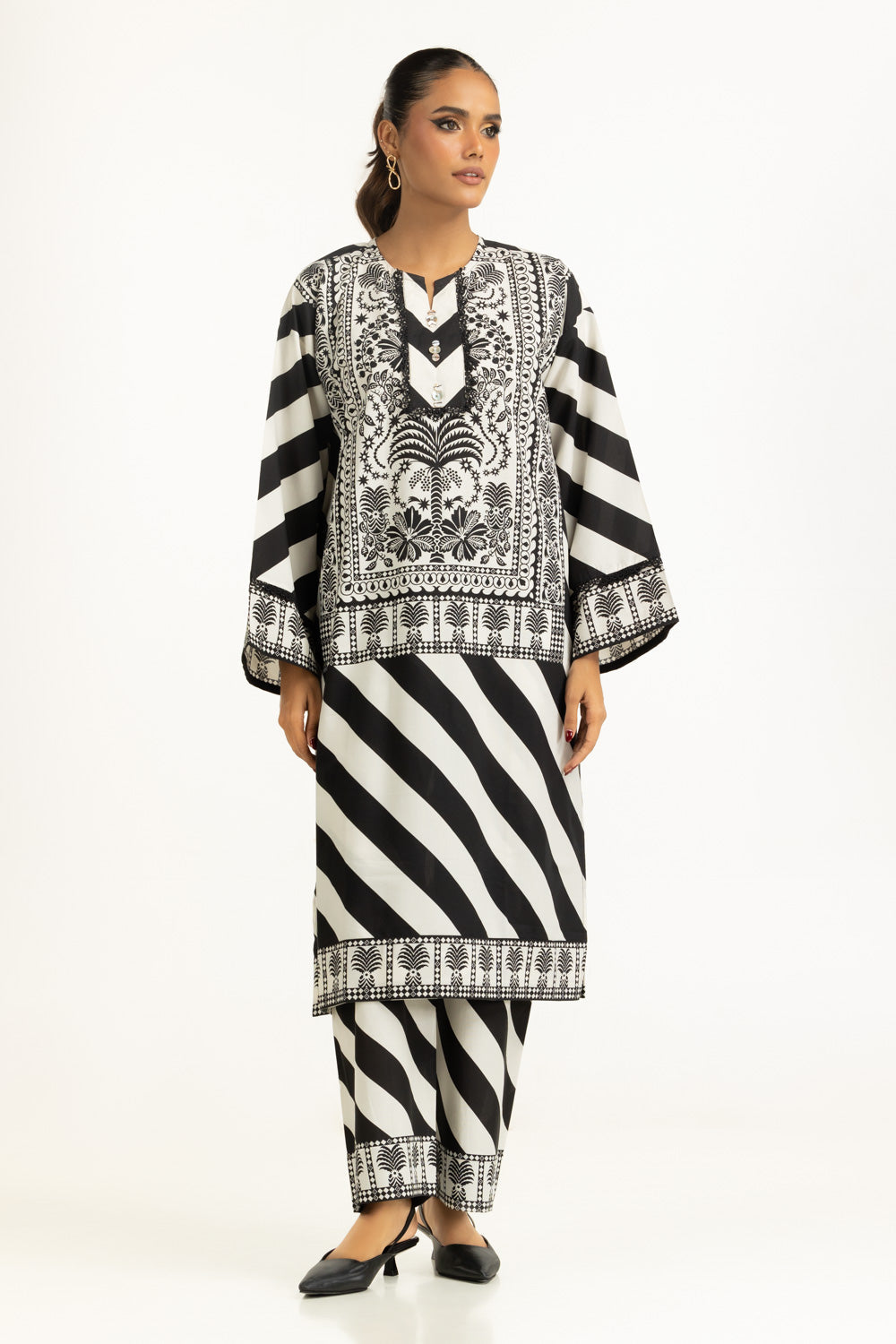 UAE-Cotton Viscose Printed Co-Ord Set IPST-55220