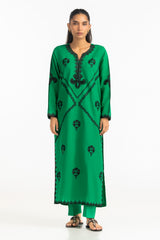 UAE-Cotton Viscose Slub Embroidered Co-Ord Set IPST-77231