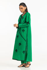 UAE-Cotton Viscose Slub Embroidered Co-Ord Set IPST-77231