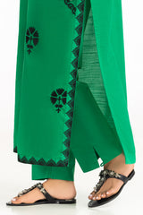 UAE-Cotton Viscose Slub Embroidered Co-Ord Set IPST-77231