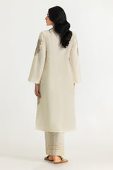 UAE- Cotton Viscose Slub Embroidered Co-Ord Set
