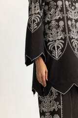UAE- Cotton Viscose Slub Printed Co-Ord Set
