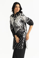 UAE- Cotton Viscose Slub Printed Co-Ord Set