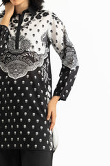 UAE- Cotton Viscose Slub Printed Co-Ord Set