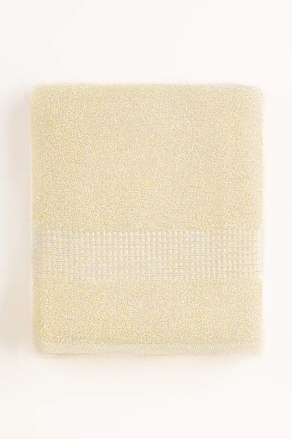 UAE-Cream Dyed Bath Towel