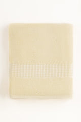 UAE-Cream Dyed Bath Towel
