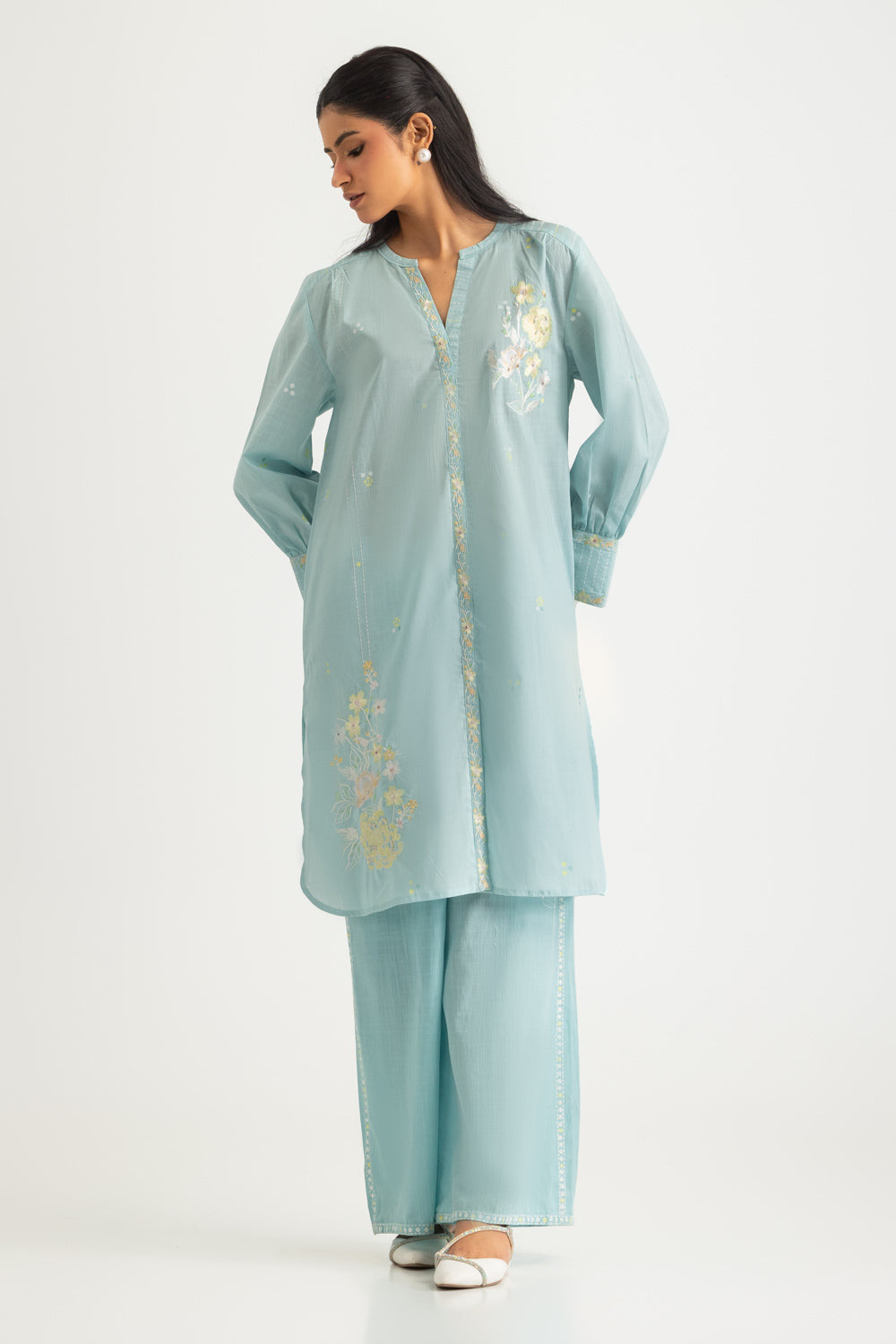 UAE- Cross Hatch Embroidered Co-Ord Set