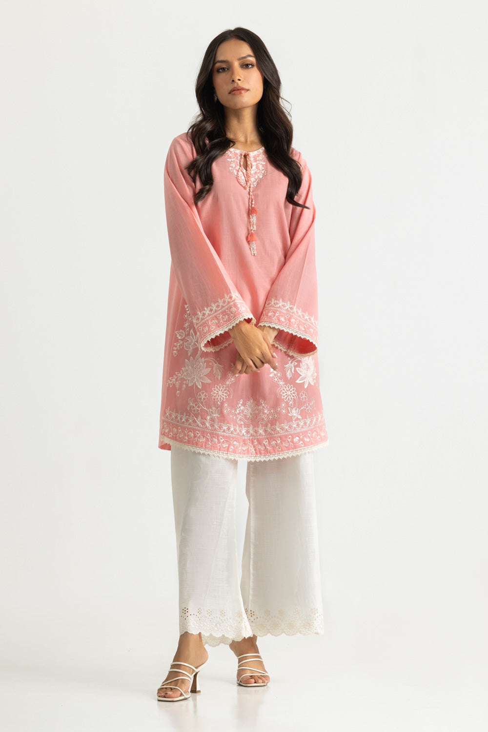 UAE-Cross Hatch Embroidered Co-Ord Set