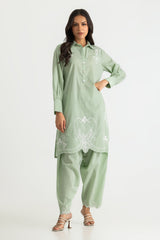 UAE-Cross Hatch Embroidered Co-Ord Set